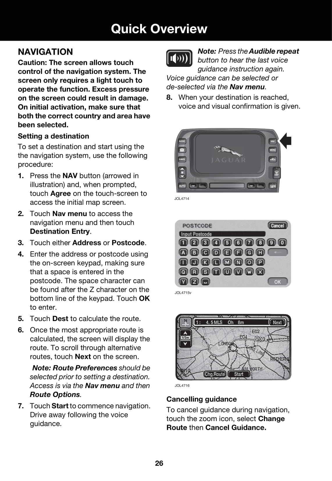 2007-2008 Jaguar S-Type Owner's Manual | English