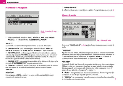 Skoda Radio-Navegacion-Sistema SatCompas Manual de Instrucciones 2007