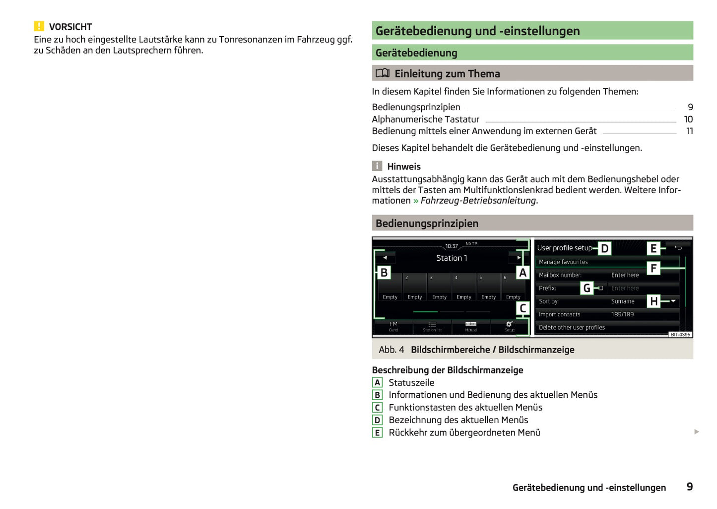 Skoda Columbus Infotainment Bedienungsanleitung 2015