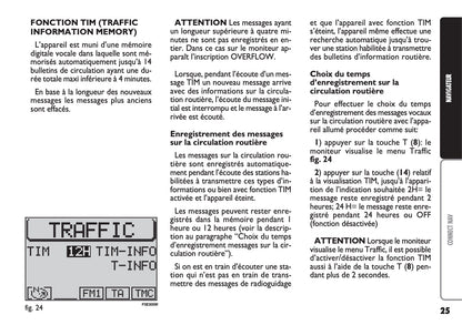 Fiat Multipla CONNECT Nav Guide d'utilisation 2004 - 2006