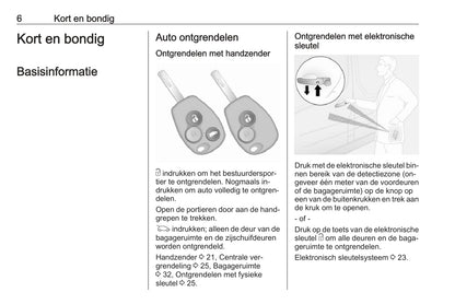 2014-2019 Opel Vivaro Gebruikershandleiding | Nederlands