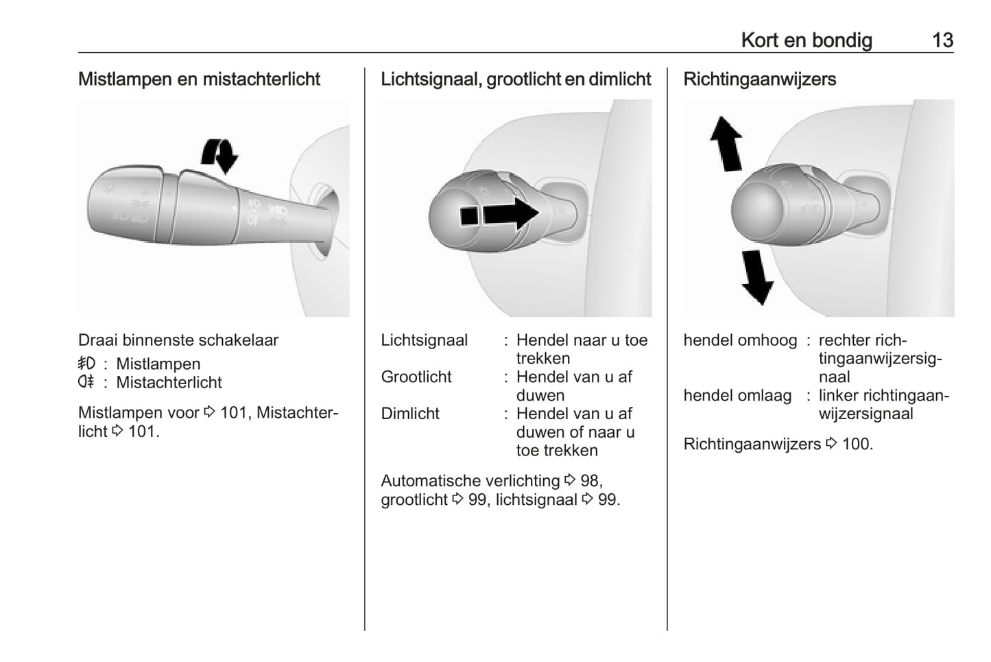 2014-2019 Opel Vivaro Gebruikershandleiding | Nederlands