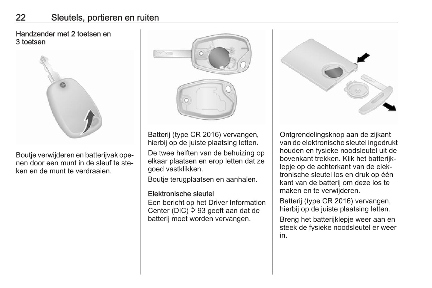 2014-2019 Opel Vivaro Gebruikershandleiding | Nederlands