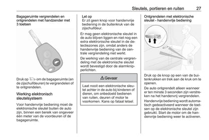 2014-2019 Opel Vivaro Gebruikershandleiding | Nederlands