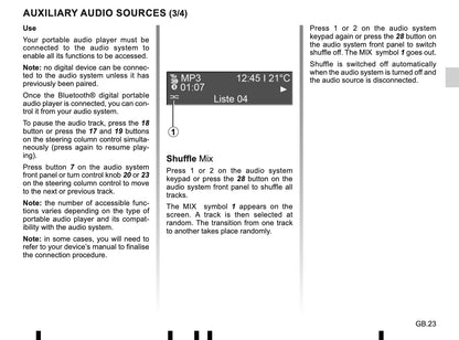 Renault Radio-Connect-R-GO-2 Owner's Manual 2019 - 2020