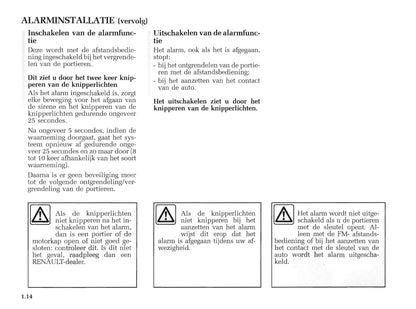 2005-2006 Renault Master Owner's Manual | Dutch