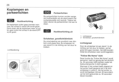 1993-1998 Saab 900 Owner's Manual | Dutch