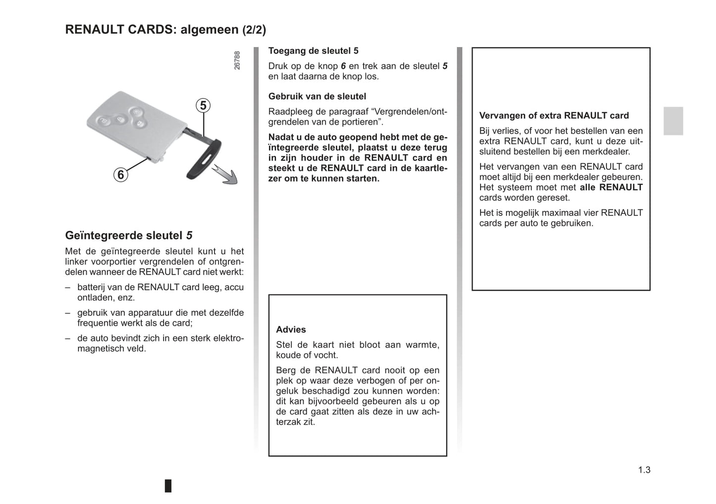 2013-2014 Renault Mégane Coupé Cabriolet/Mégane CC Owner's Manual | Dutch