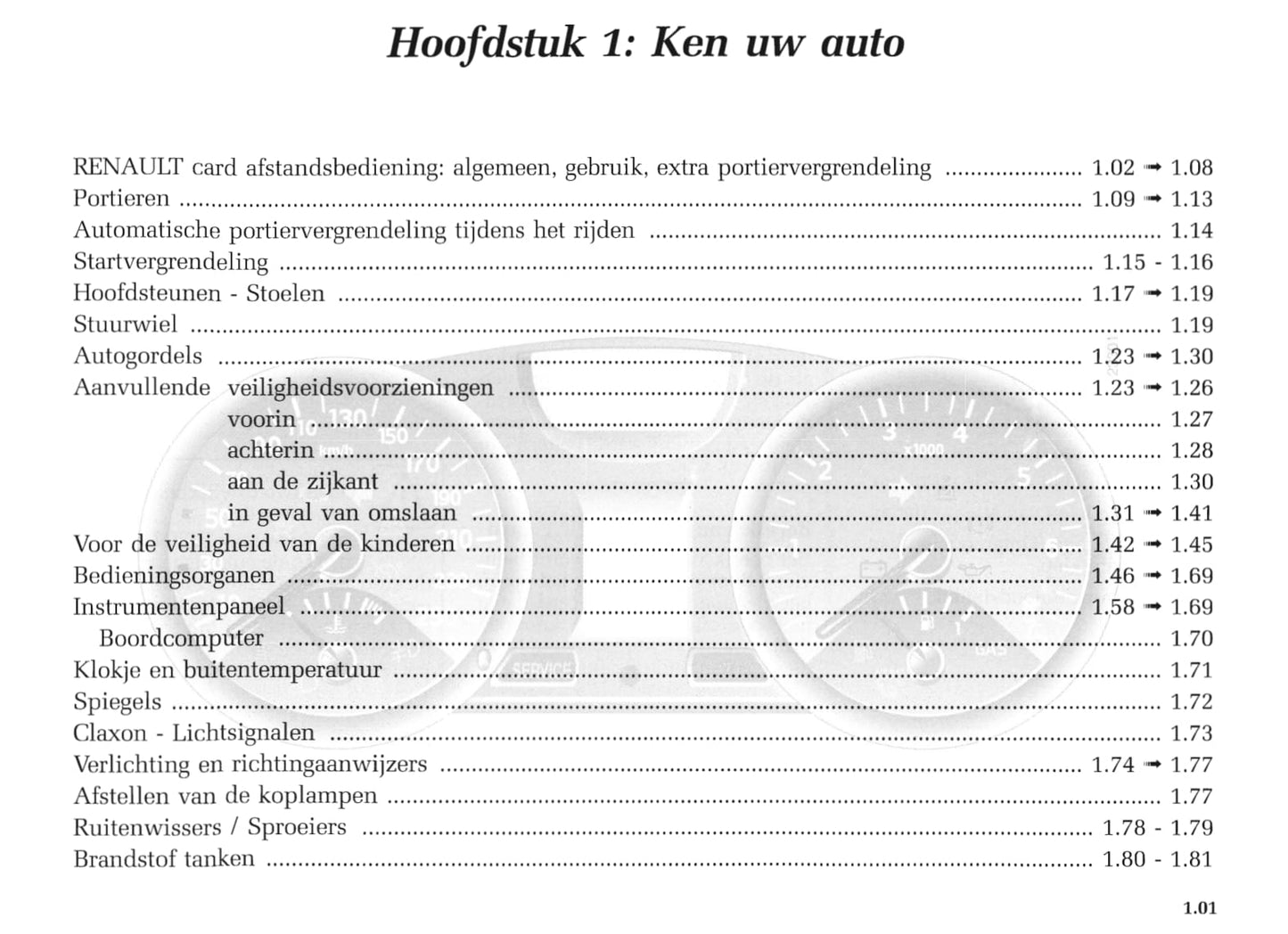 2004-2005 Renault Mégane Coupé Cabriolet Bedienungsanleitung | Niederländisch