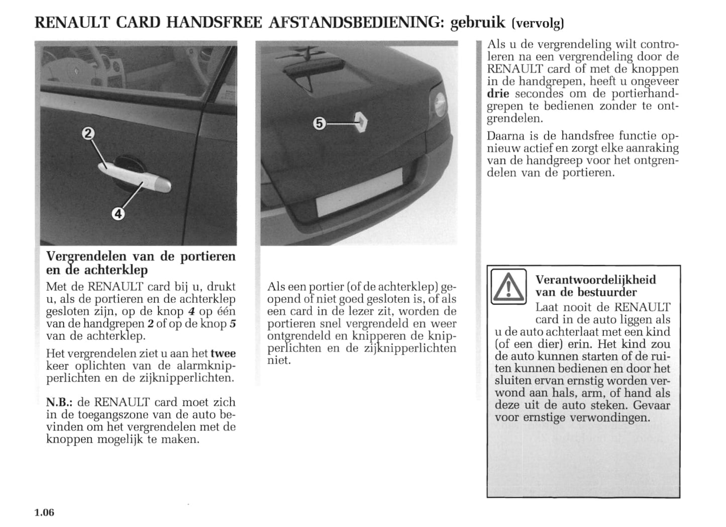 2004-2005 Renault Mégane Coupé Cabriolet Bedienungsanleitung | Niederländisch