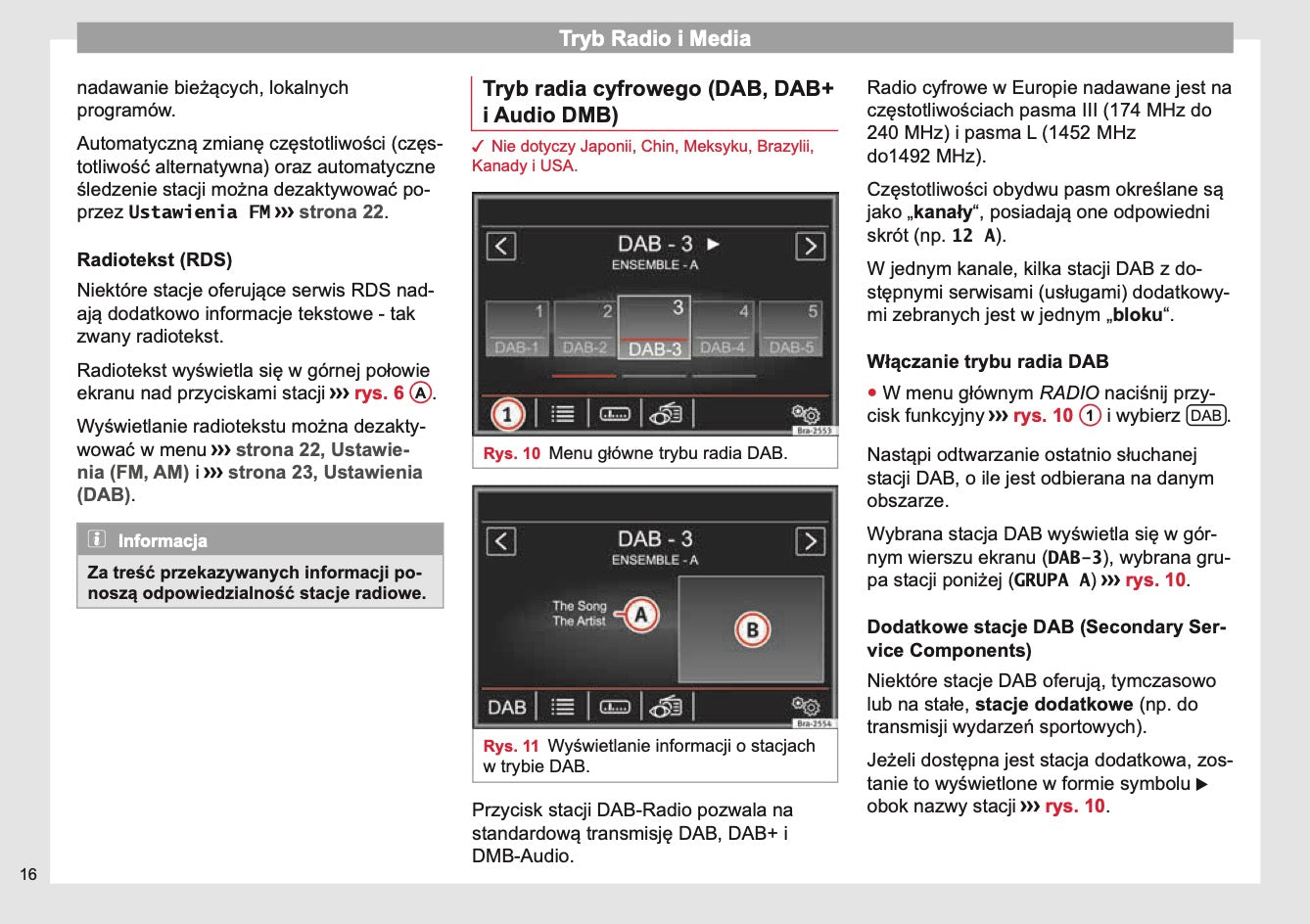 Seat Media System Plus Instrukcja obsługi