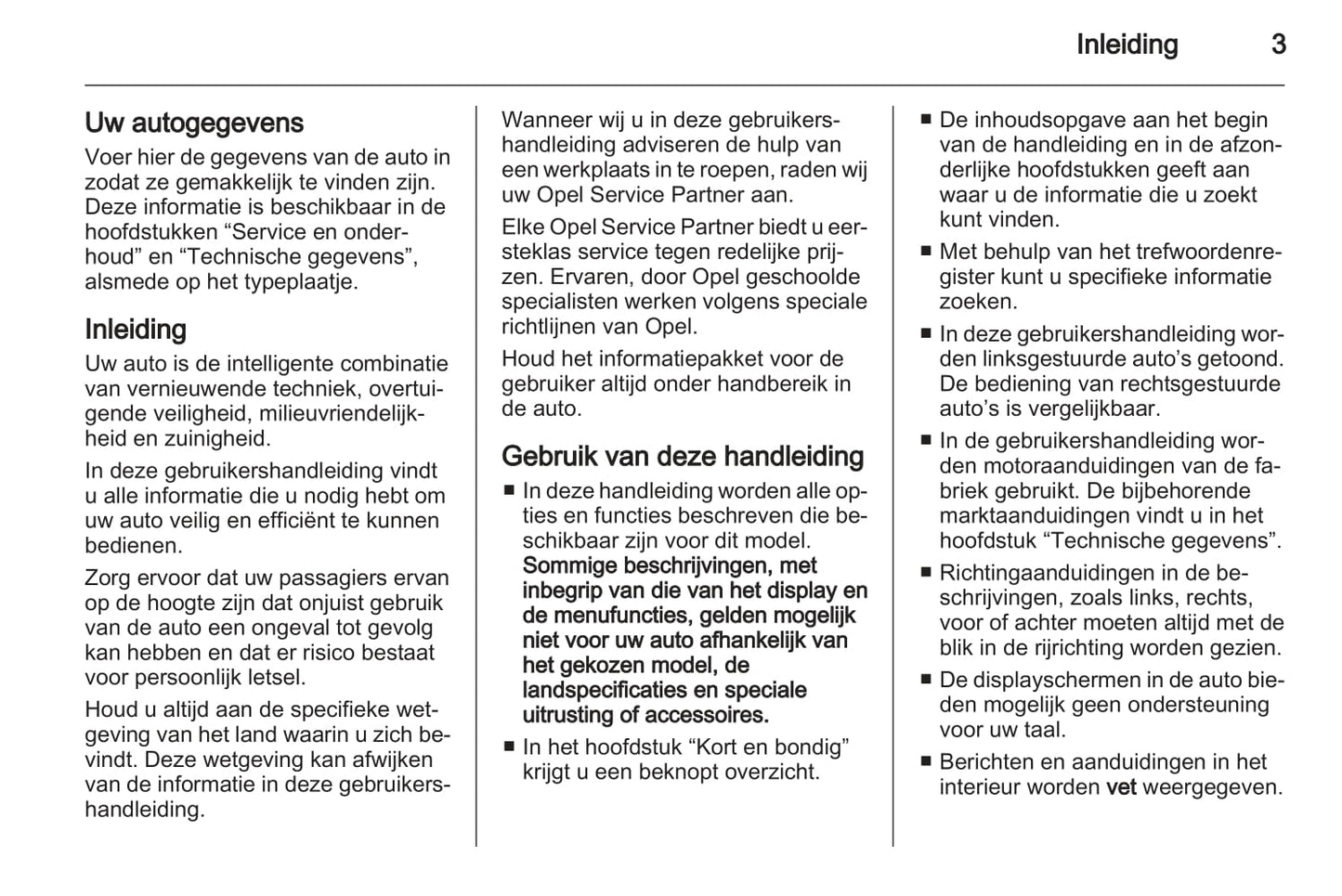 2006-2010 Opel Astra Owner's Manual | Dutch