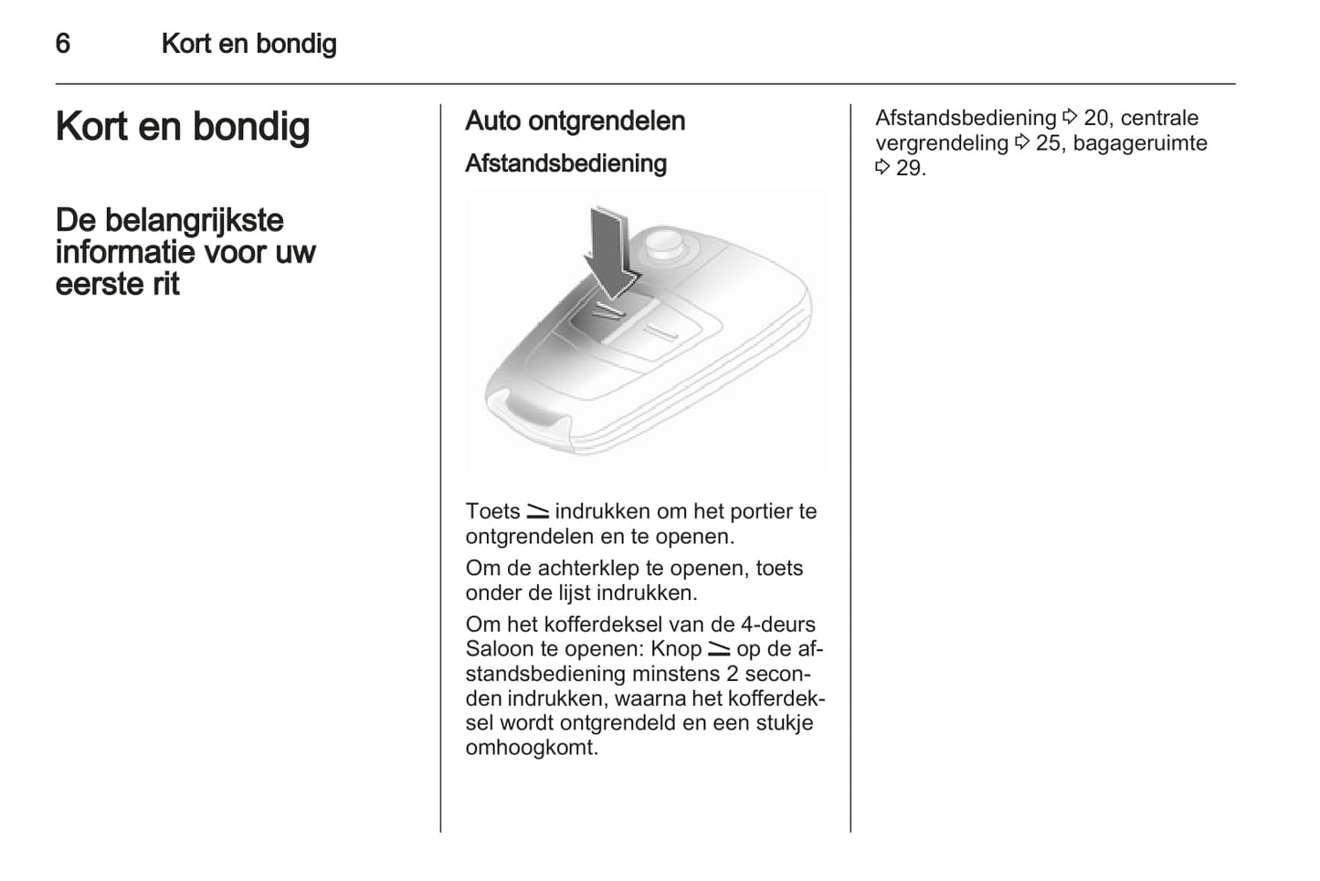 2006-2010 Opel Astra Owner's Manual | Dutch