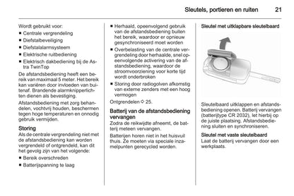 2006-2010 Opel Astra Owner's Manual | Dutch