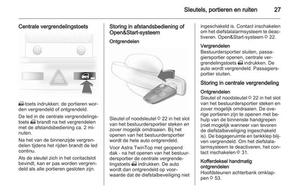 2006-2010 Opel Astra Owner's Manual | Dutch