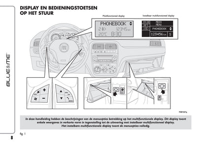 Fiat Grande Punto Blue & Me Handleiding 2009