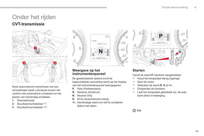 2011-2013 Citroën C4 Aircross Owner's Manual | Dutch