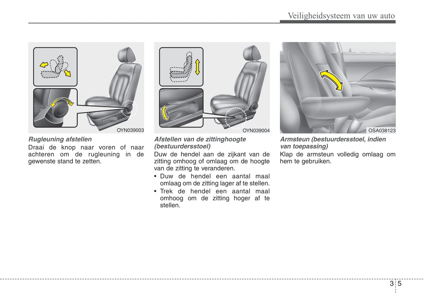 2009-2010 Kia Venga Owner's Manual | Dutch