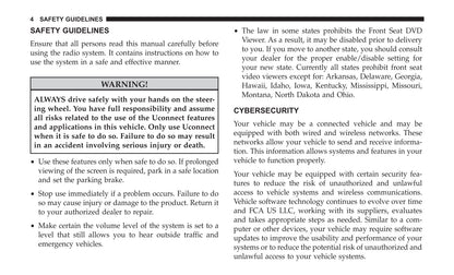 Radio 4.3 Supplement Owner's Manual