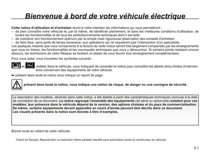 2021-2023 Renualt Megane Manuel du propriétaire | Français