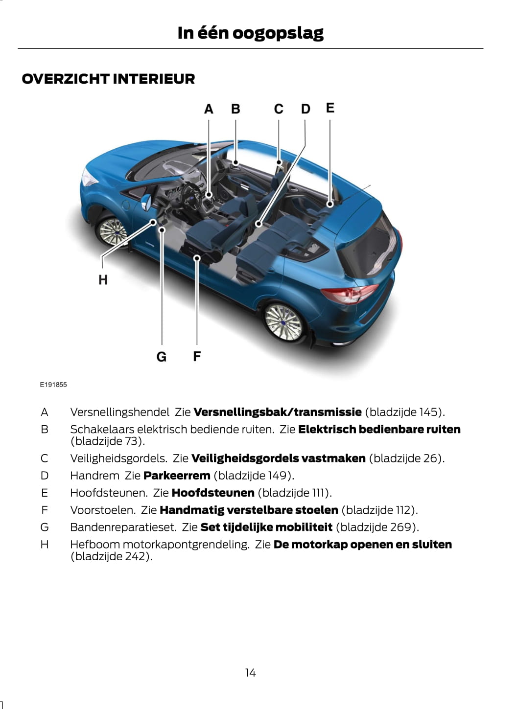 2015 Ford C-Max Gebruikershandleiding | Nederlands