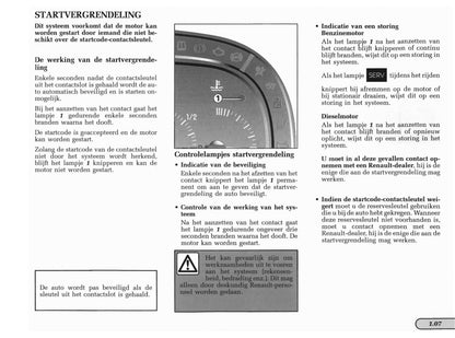 1998-1999 Renault Laguna Owner's Manual | Dutch