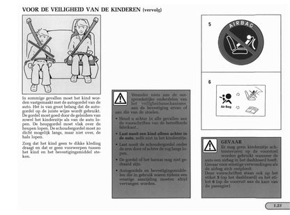 1998-1999 Renault Laguna Owner's Manual | Dutch