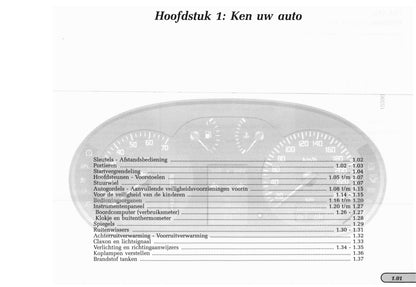 1998-1999 Renault Mégane Coupé/Mégane Coach Owner's Manual | Dutch