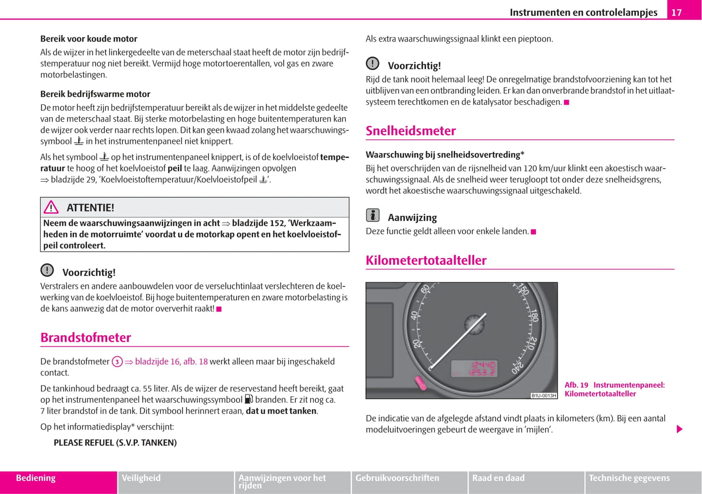 2000-2001 Skoda Octavia Tour I Gebruikershandleiding | Nederlands