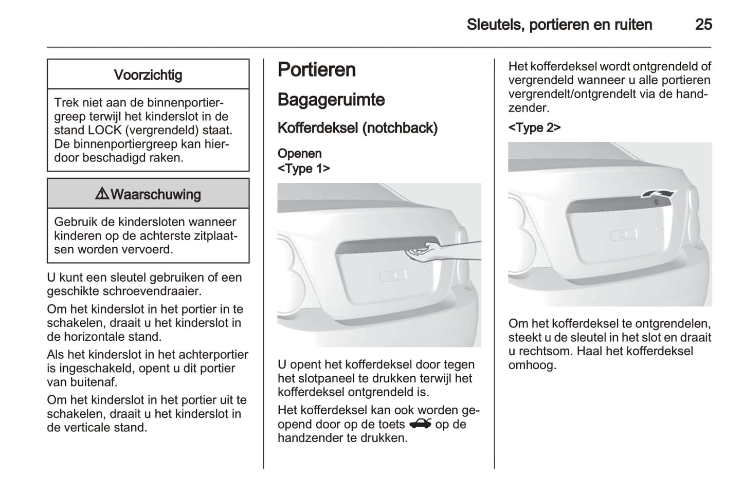 2011-2014 Chevrolet Aveo Owner's Manual | Dutch