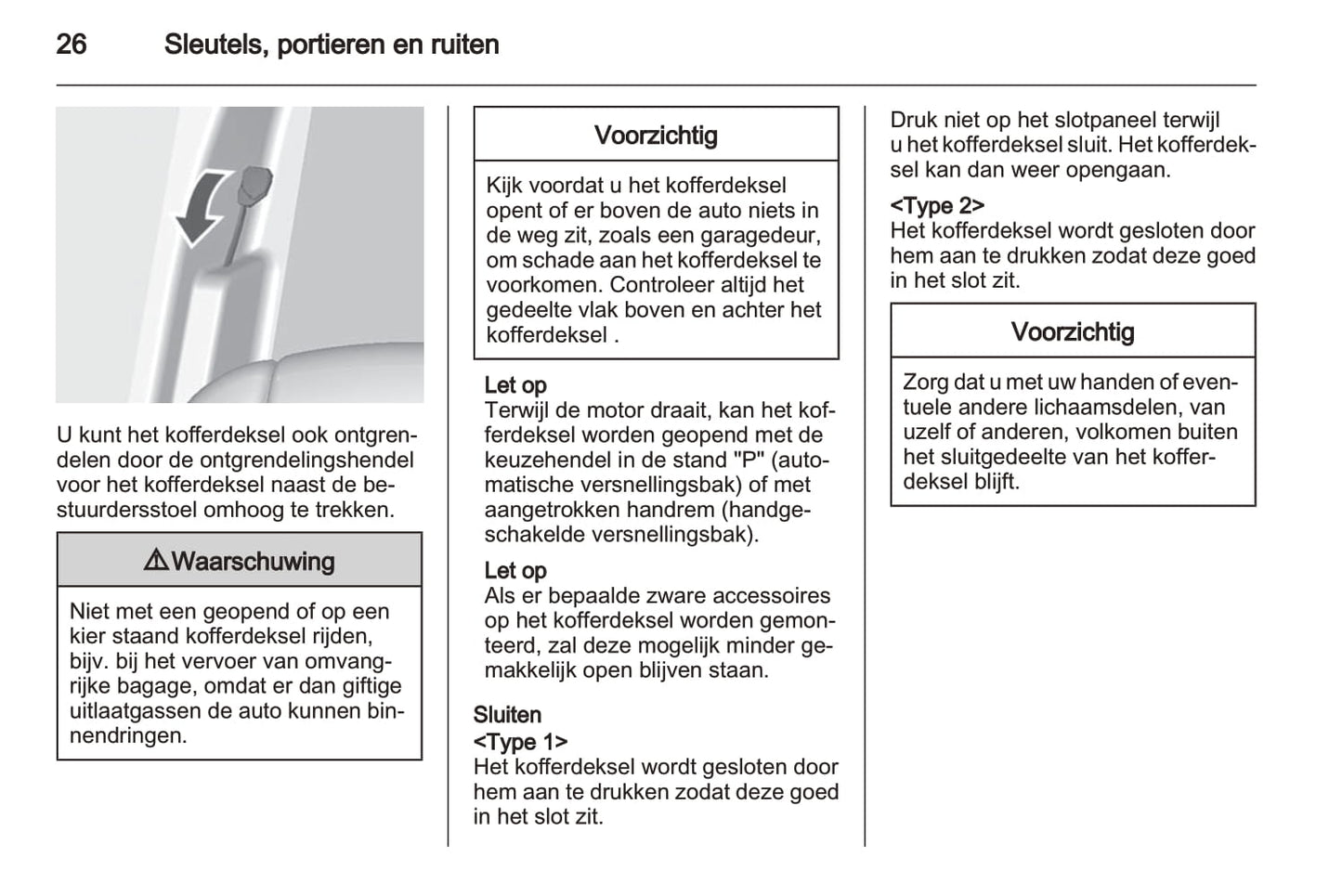 2011-2014 Chevrolet Aveo Owner's Manual | Dutch