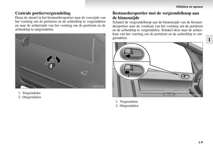 2004-2008 Mitsubishi Colt Gebruikershandleiding | Nederlands