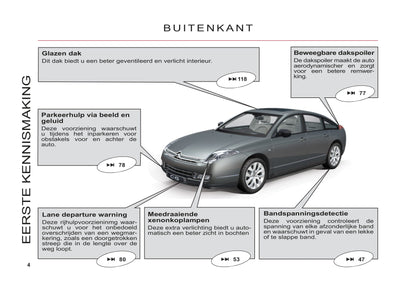 2011-2012 Citroën C6 Owner's Manual | Dutch