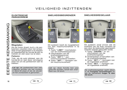 2011-2012 Citroën C6 Owner's Manual | Dutch