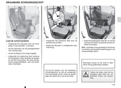 2003-2004 Renault Kangoo Owner's Manual | Dutch