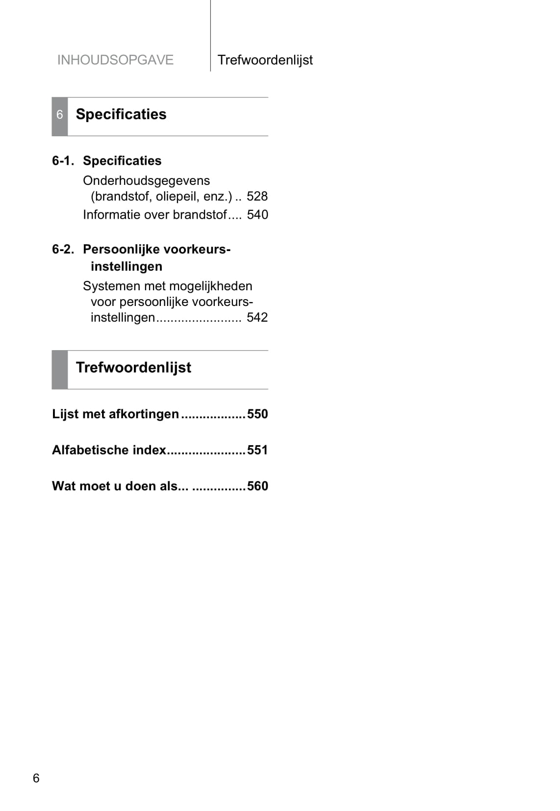 2013-2014 Toyota Prius Wagon Owner's Manual | Dutch