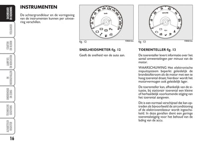 2013-2014 Fiat Linea Bedienungsanleitung | Niederländisch