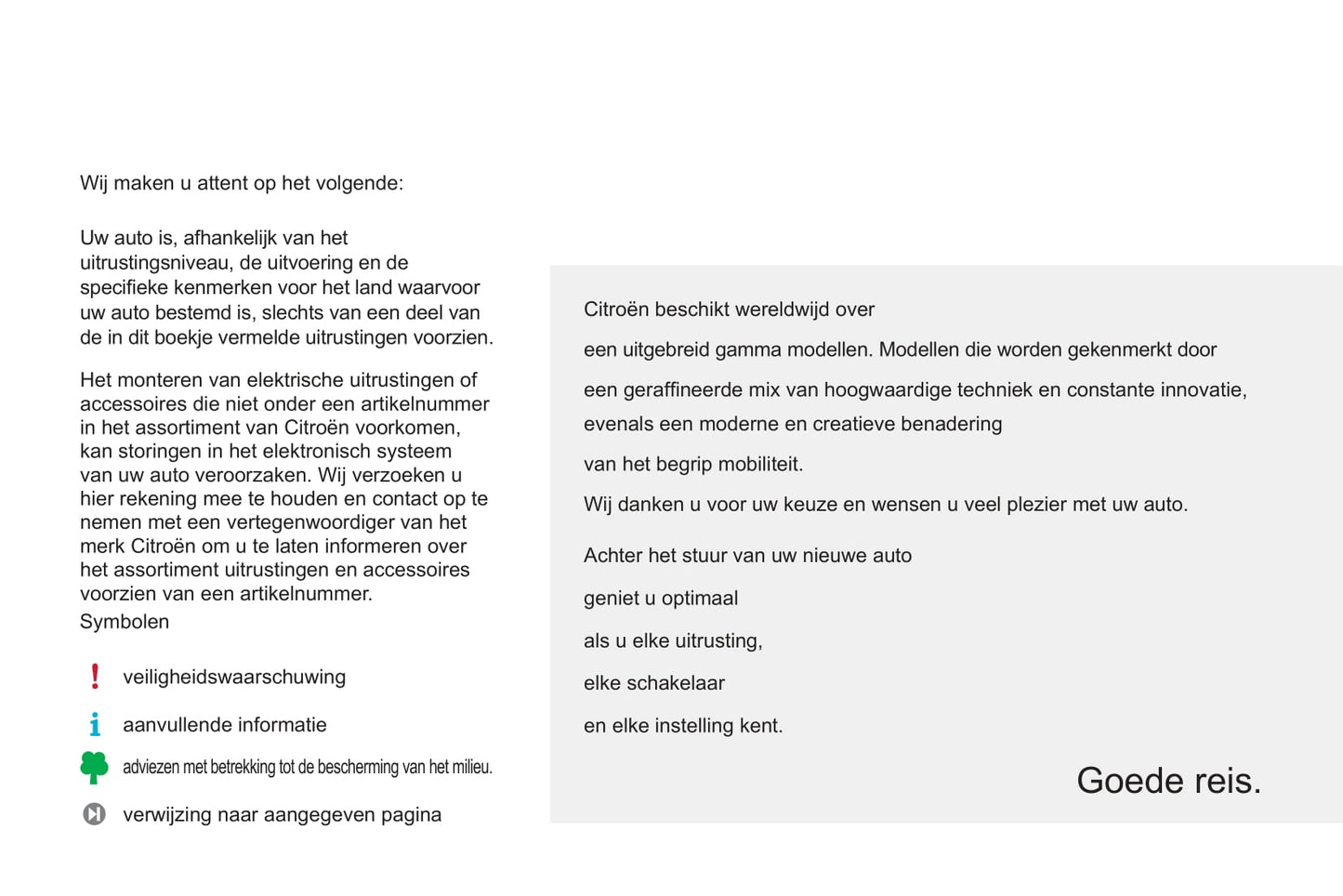 2012-2014 Citroën C1 Owner's Manual | Dutch