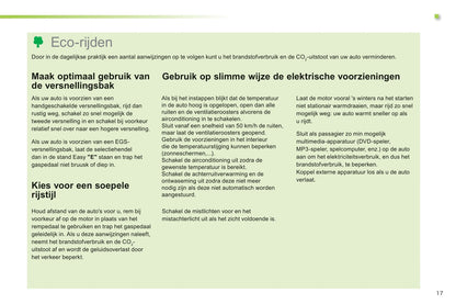 2012-2014 Citroën C1 Owner's Manual | Dutch