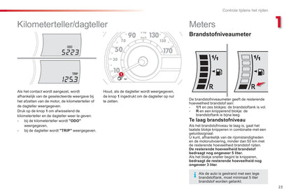 2012-2014 Citroën C1 Owner's Manual | Dutch