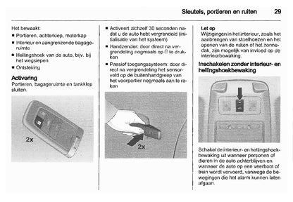 2010-2012 Saab 9-5 Owner's Manual | Dutch