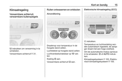 2015-2016 Opel Combo Gebruikershandleiding | Nederlands