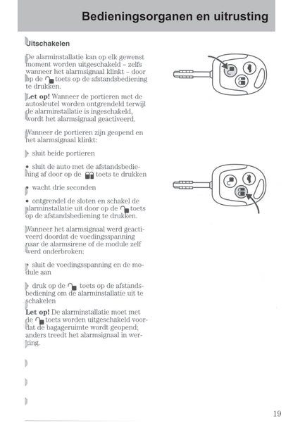 2003-2006 Ford StreetKa Owner's Manual | Dutch