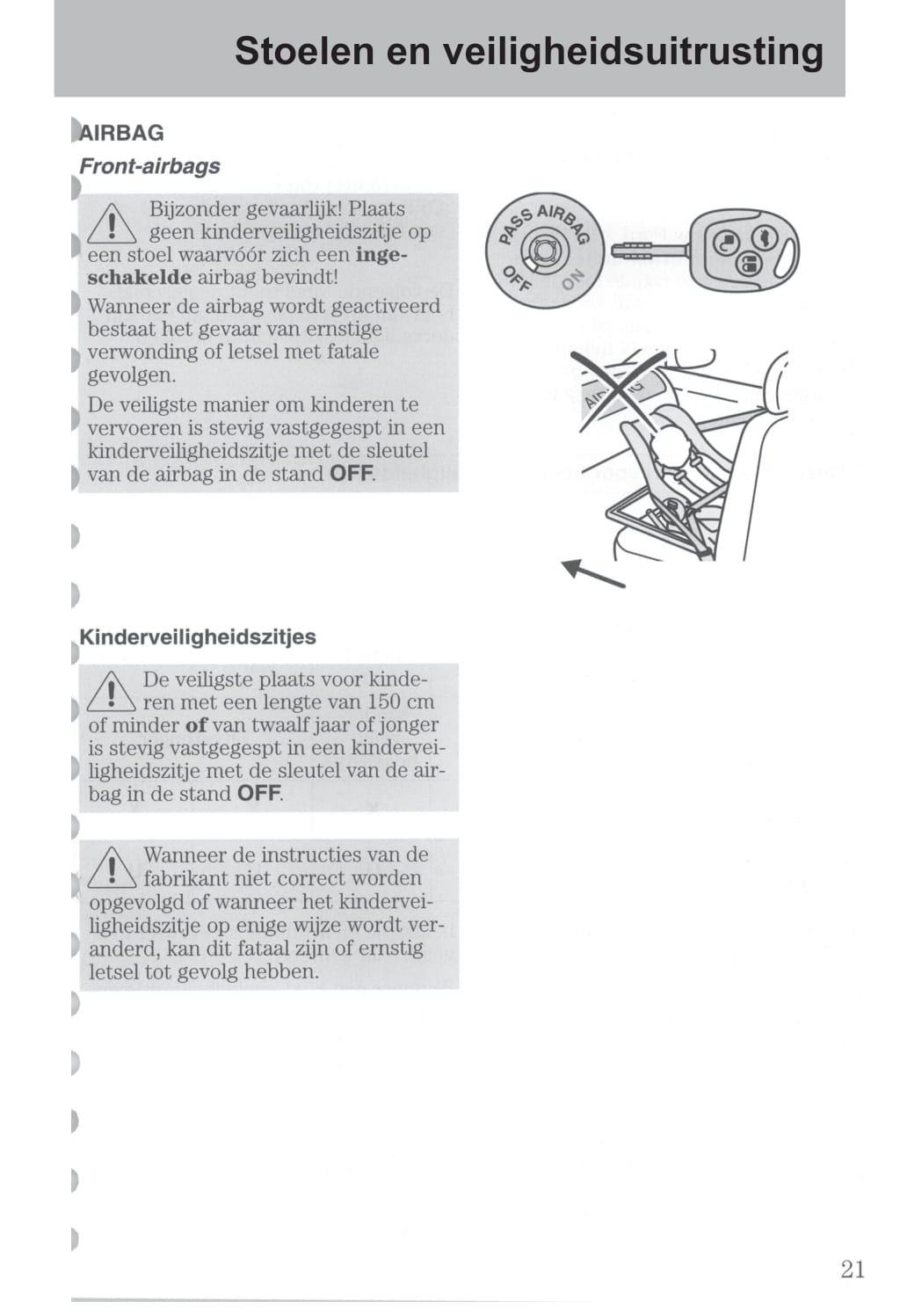 2003-2006 Ford StreetKa Owner's Manual | Dutch