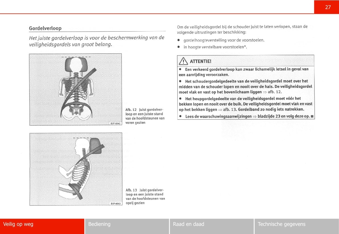 2005-2006 Seat Leon Owner's Manual | Dutch