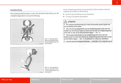 2005-2006 Seat Leon Owner's Manual | Dutch