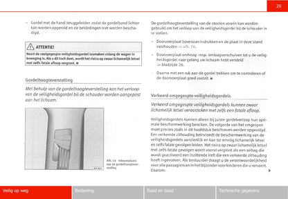 2005-2006 Seat Leon Owner's Manual | Dutch