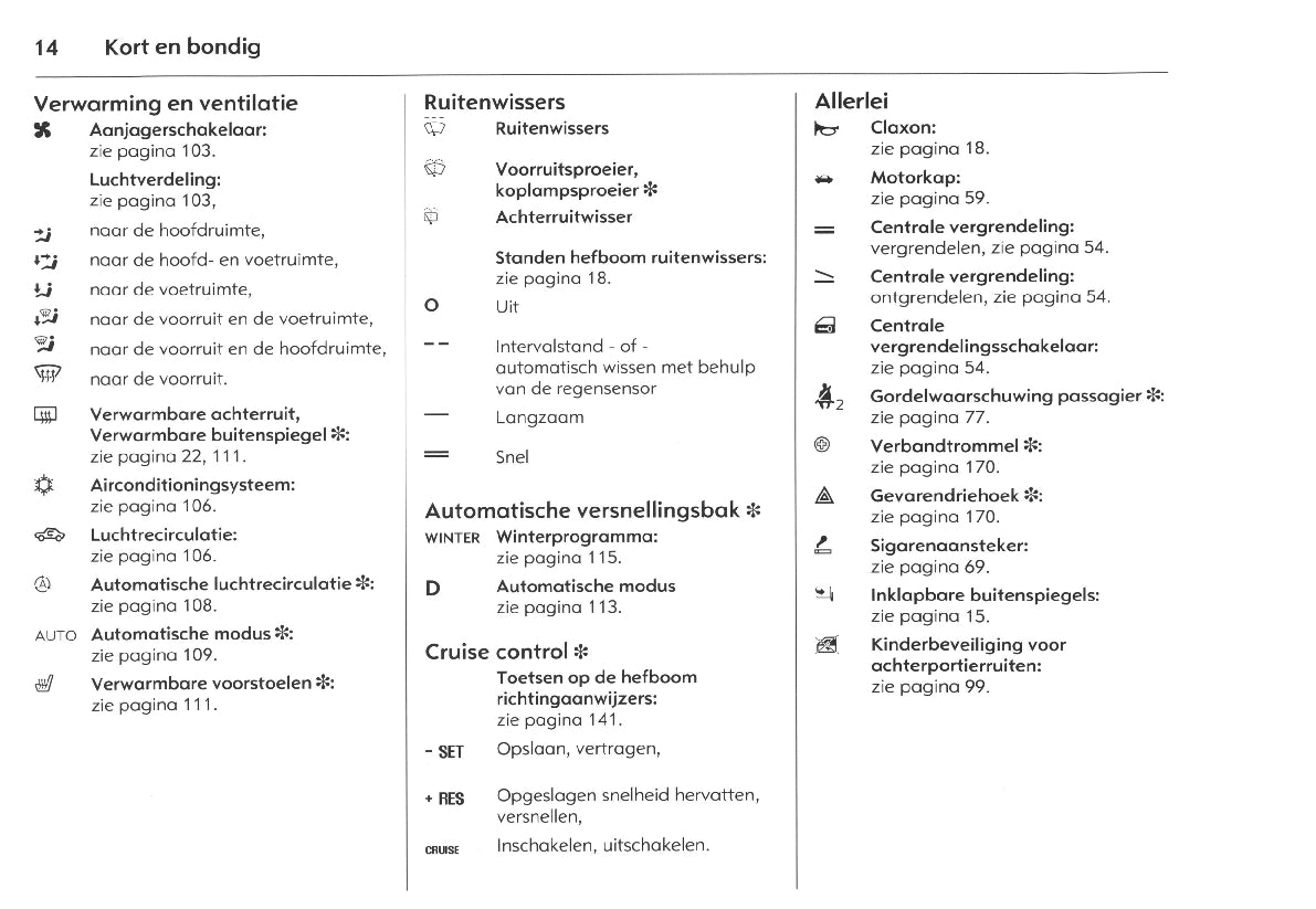 2007-2011 Opel Antara Gebruikershandleiding | Nederlands