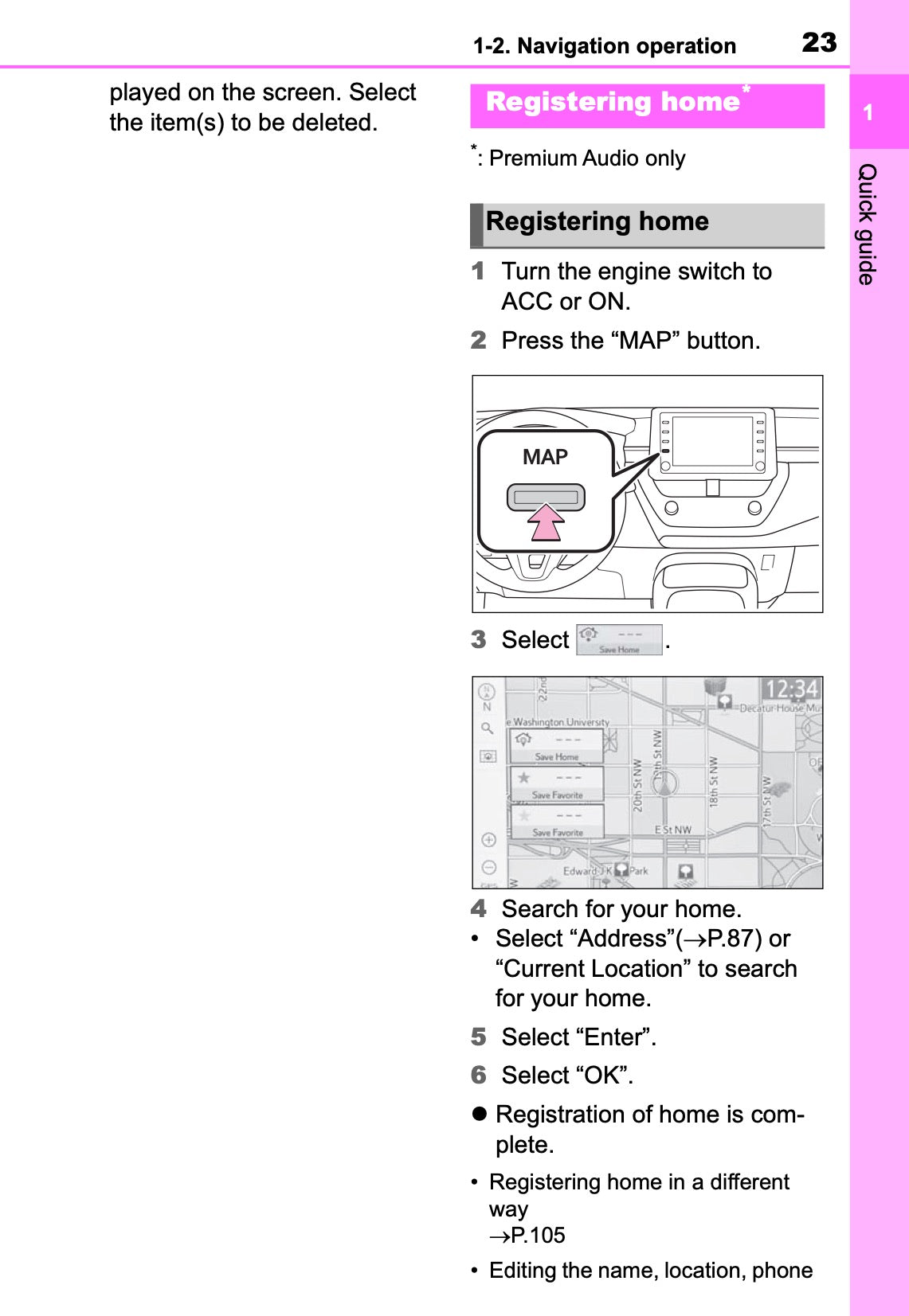 Toyota Touch Multimedia & Navigation Owner's Manual 2019 - 2021