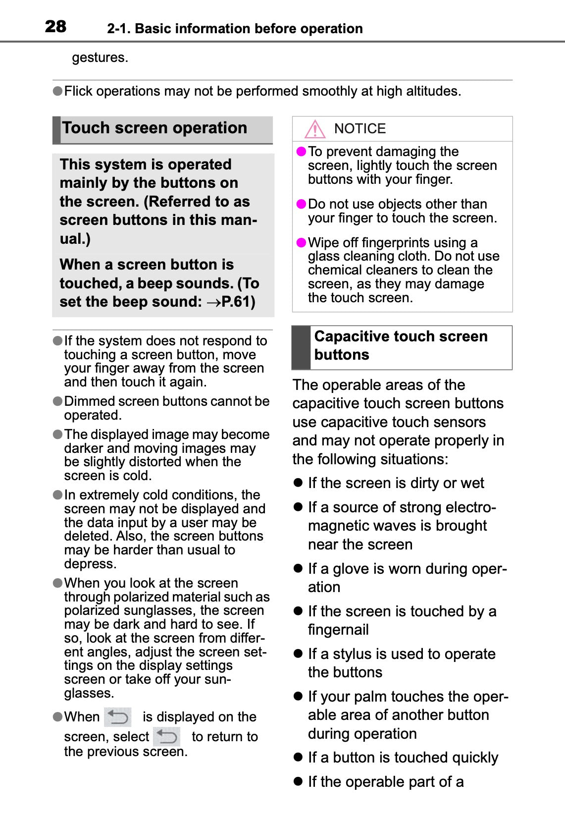 Toyota Touch Multimedia & Navigation Owner's Manual 2019 - 2021